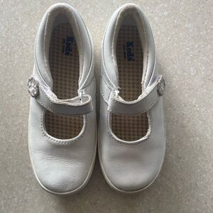 Keds Kids White Mary Jane Dress Shoes